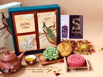 Set TRĂNG VÀNG 2 - Qùa Trung Thu cao cấp