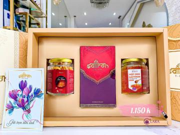 Hộp quà tết ROYAR #11 - Saffron SALAM + ĐTHT + Mật ong saffron