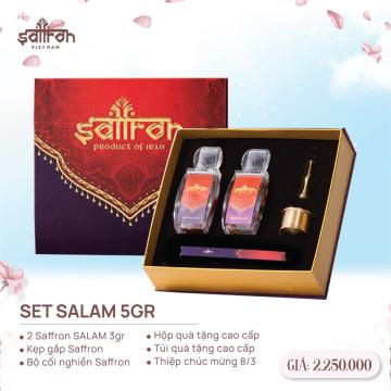 Hộp quà saffron SALAM 6gr organic