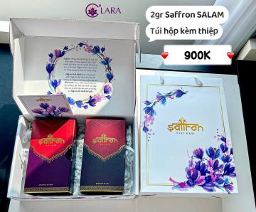 Hộp quà tặng Saffron SALAM 2gr