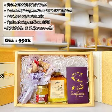 Set quà có hoa #7 - Qùa tặng sức  khỏe