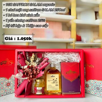 Set quà có hoa #8 - Qùa tặng sức khỏe