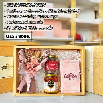 Set quà có hoa #9 - Qùa tặng sức khỏe