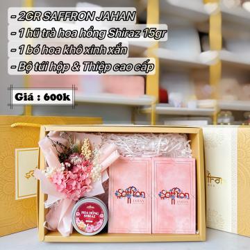 Set quà có hoa #23 - Qùa tặng sức khỏe