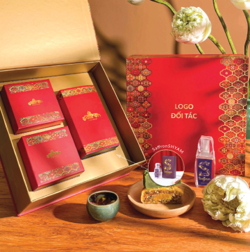 Set ELMA #7 - Hộp cứng QUÀ TẶNG TRUNG THU CAO  CẤP