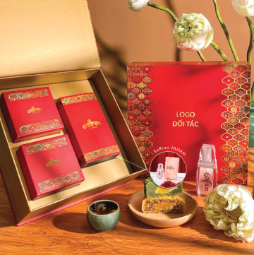 Set ELMA #8 - Hộp cứng QUÀ TẶNG TRUNG THU CAO CẤP