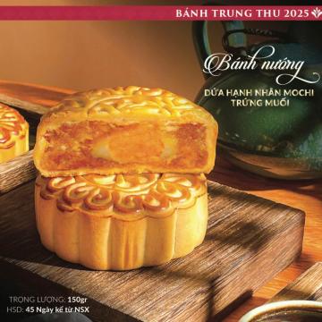 Bánh nướng Dứa hạnh nhân mochi trứng muối 150gr
