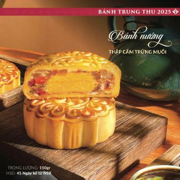 Bánh nướng Thập cẩm trứng muối 150gr