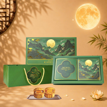 SET 2 BÁNH HẠC VŨ - QUÀ TẶNG TRUNG THU CAO CẤP