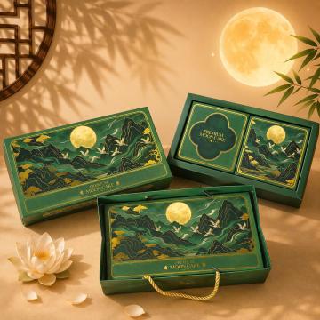 SET 2 BÁNH HẠC VŨ - QUÀ TẶNG TRUNG THU CAO CẤP