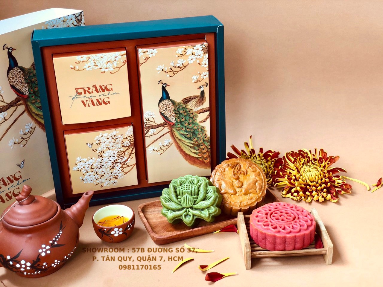 Set TRĂNG VÀNG 2 - Qùa Trung Thu cao cấp