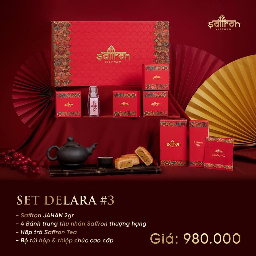 Set DELARA 3 - Qùa Trung Thu cao cấp