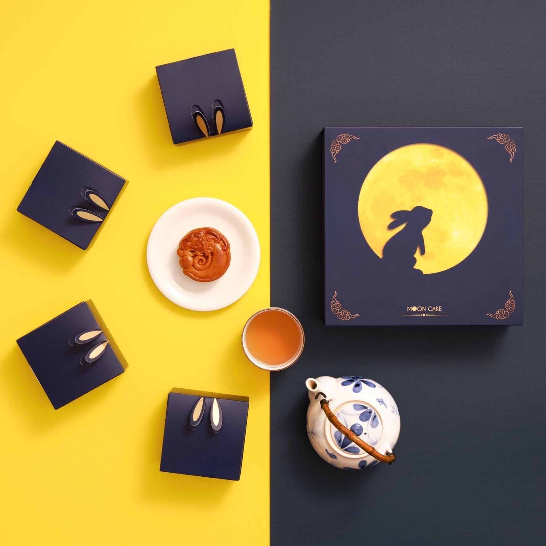 Set RABIT GOLD - Qùa Trung Thu handmade 100%