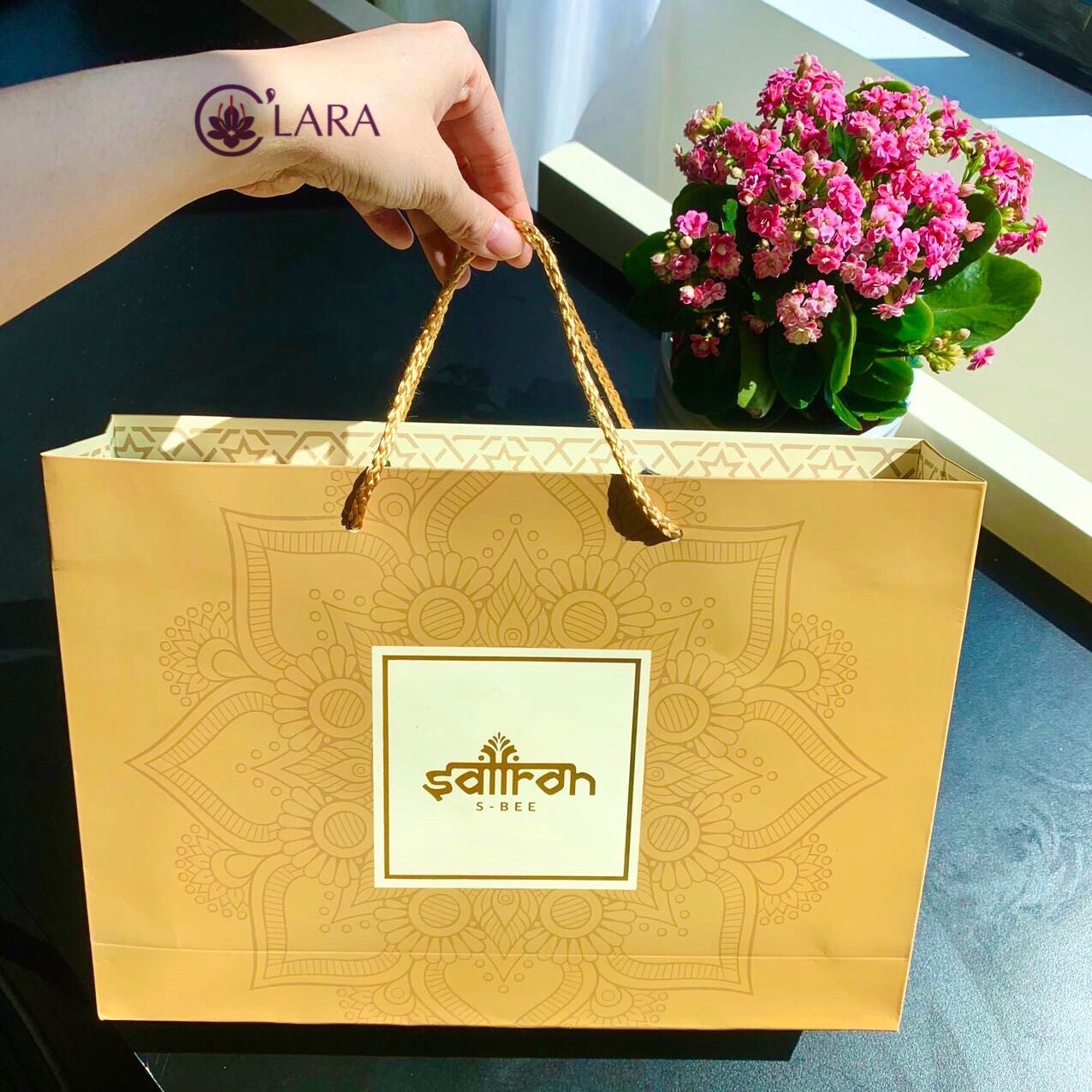 Set quà có hoa #7 - Qùa tặng sức  khỏe